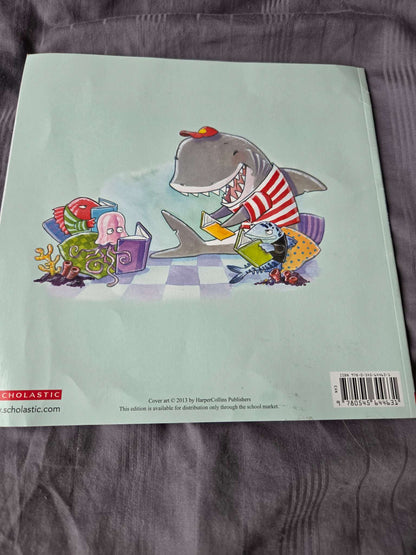 Scholastic books ( up, up down and Clark the shark)