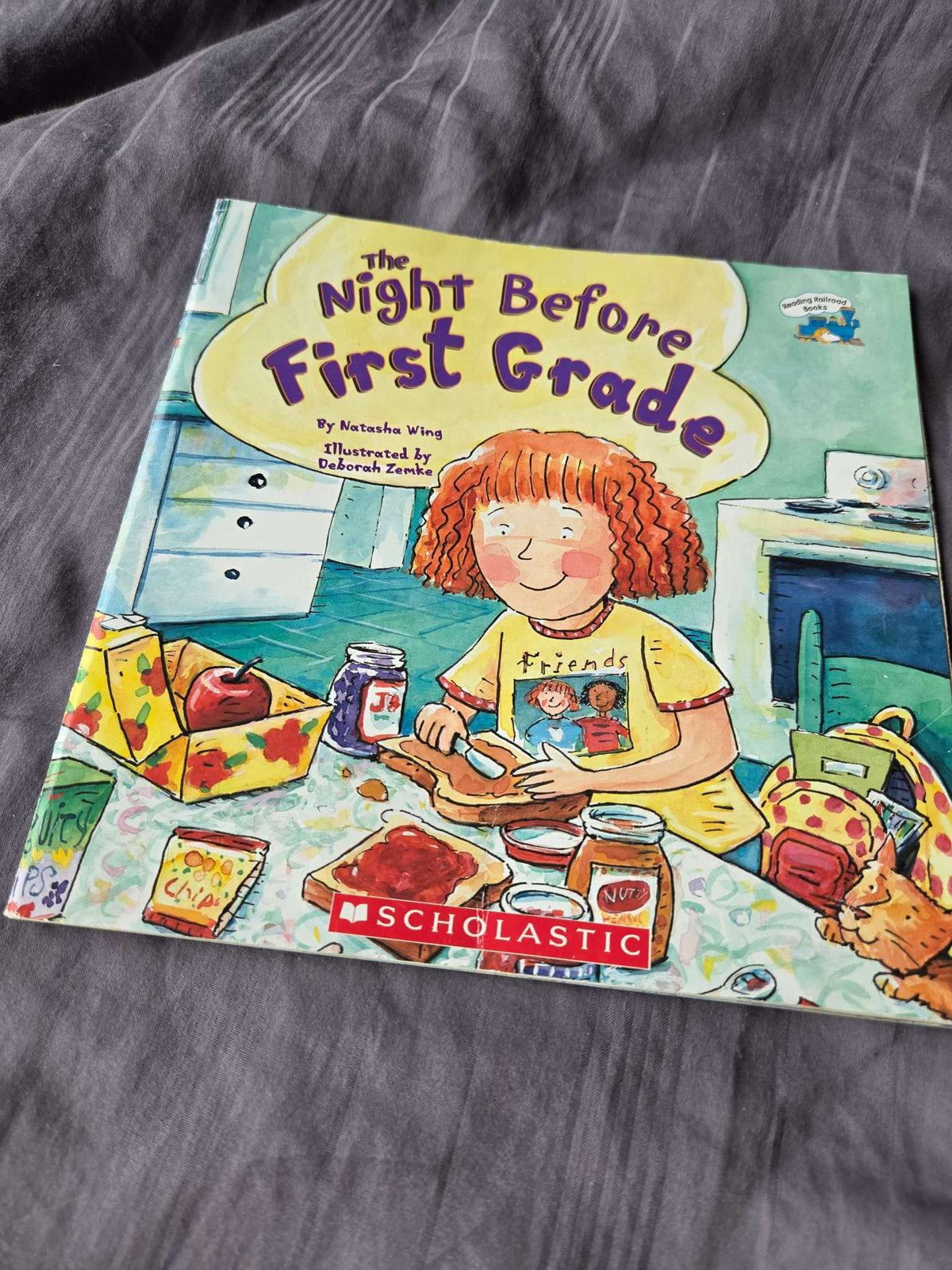 Scholastic books ( Angela's airplane and the night before first grade)
