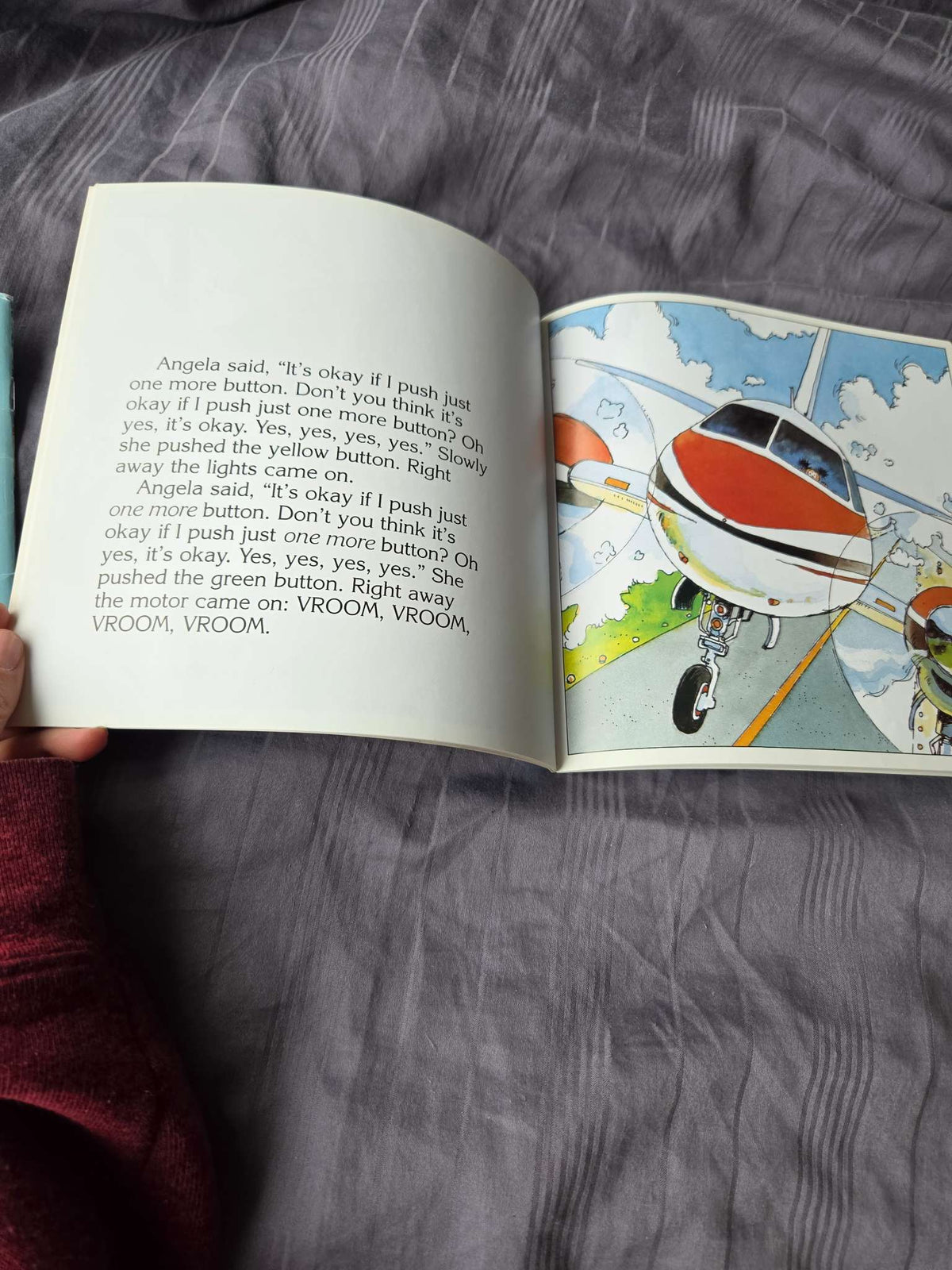 Scholastic books ( Angela's airplane and the night before first grade)