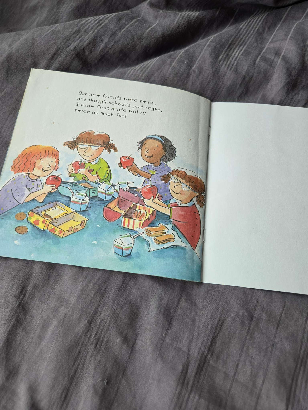 Scholastic books ( Angela's airplane and the night before first grade)