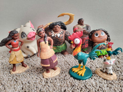 Moana Figurine Set