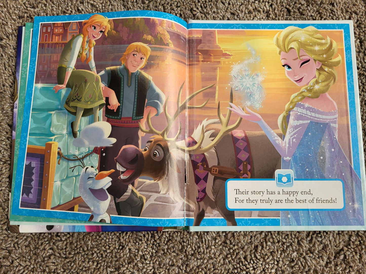 Frozen Book Set of 8 with mereader