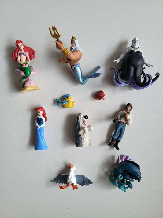 The Little Mermaid Figurine Set
