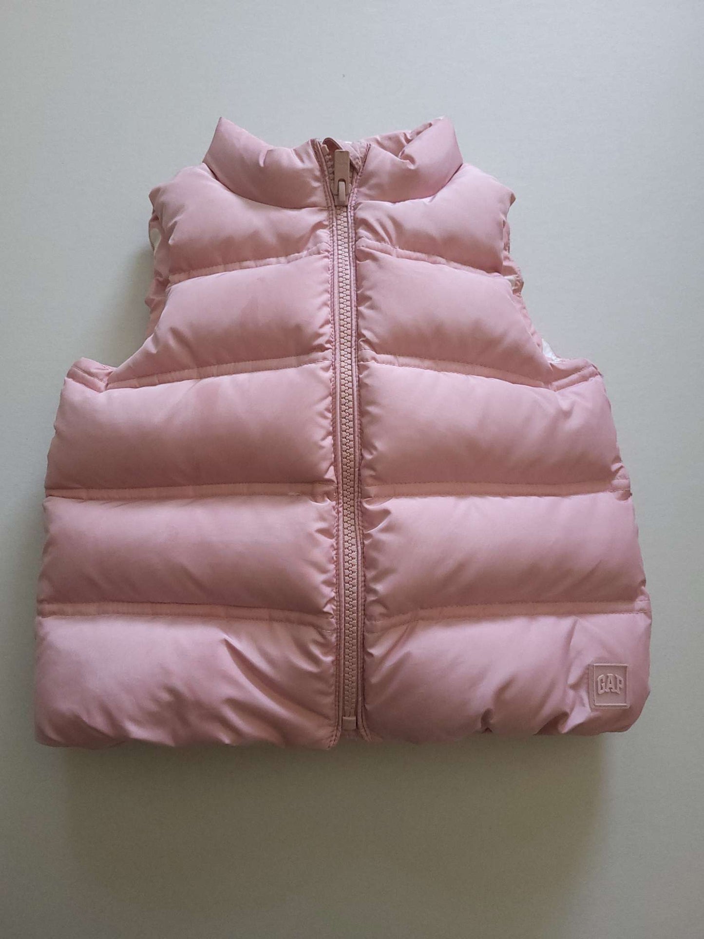 Puffy Pink Baby Gap Vest, 3T, Kids 3T