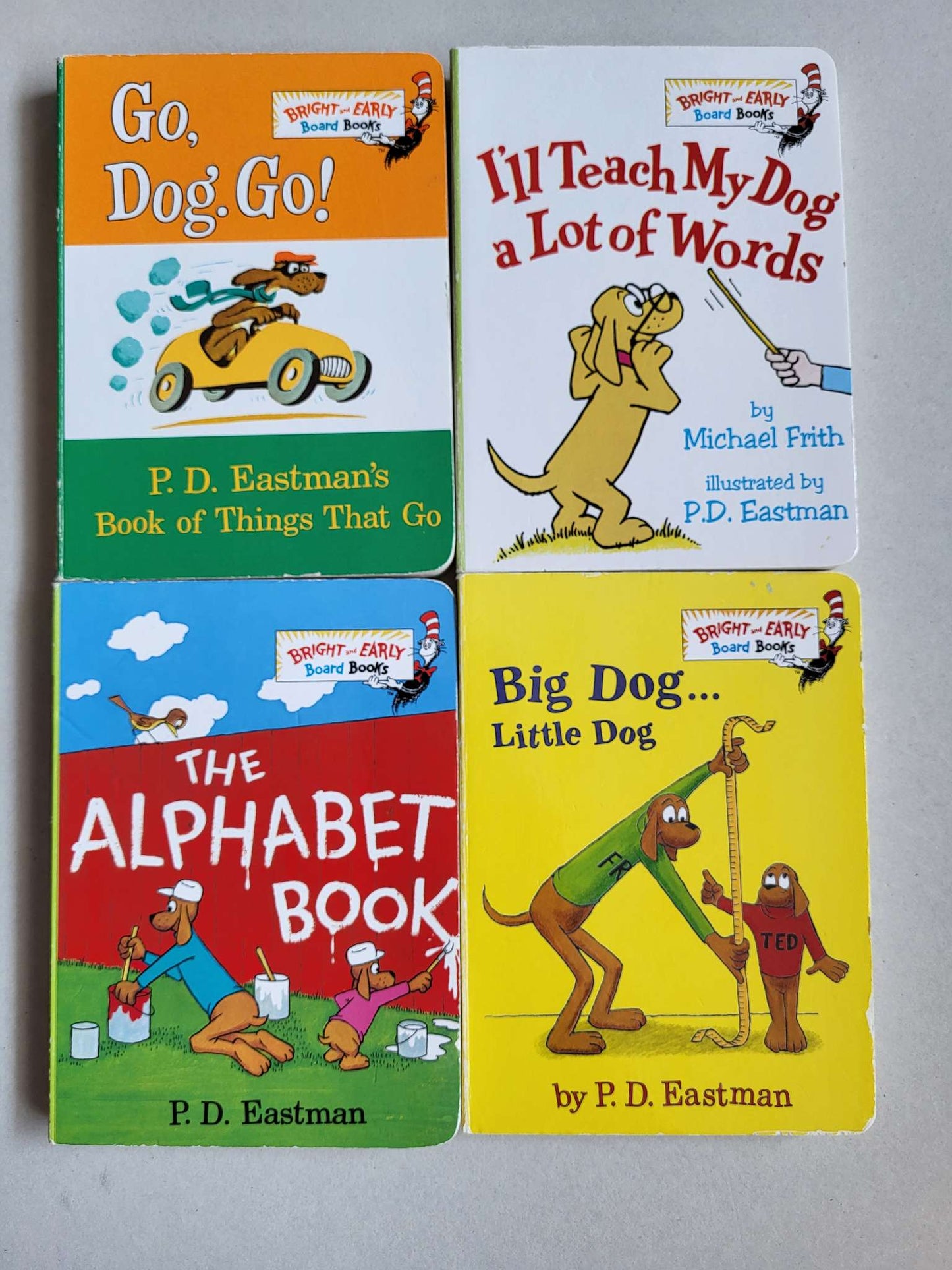 Set of 4 Dr. Seuss Dog Board Books
