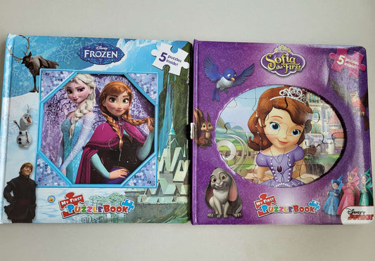 Set of 2  Puzzle Books