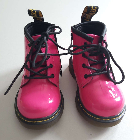 Dr. Marten's Hot Pink Combat Shoes NWOT, Shoes 5 (Walkers:12-24 mth)