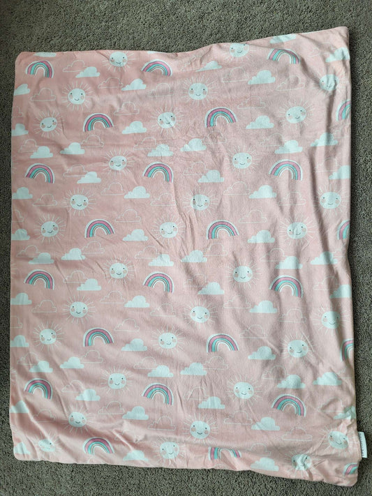 Life Comfort Kids Weighted Blanket - rainbow/sun
