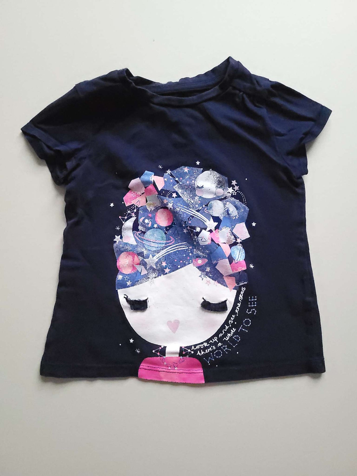 Set of 3 Blue T-shirts, Kids 2T