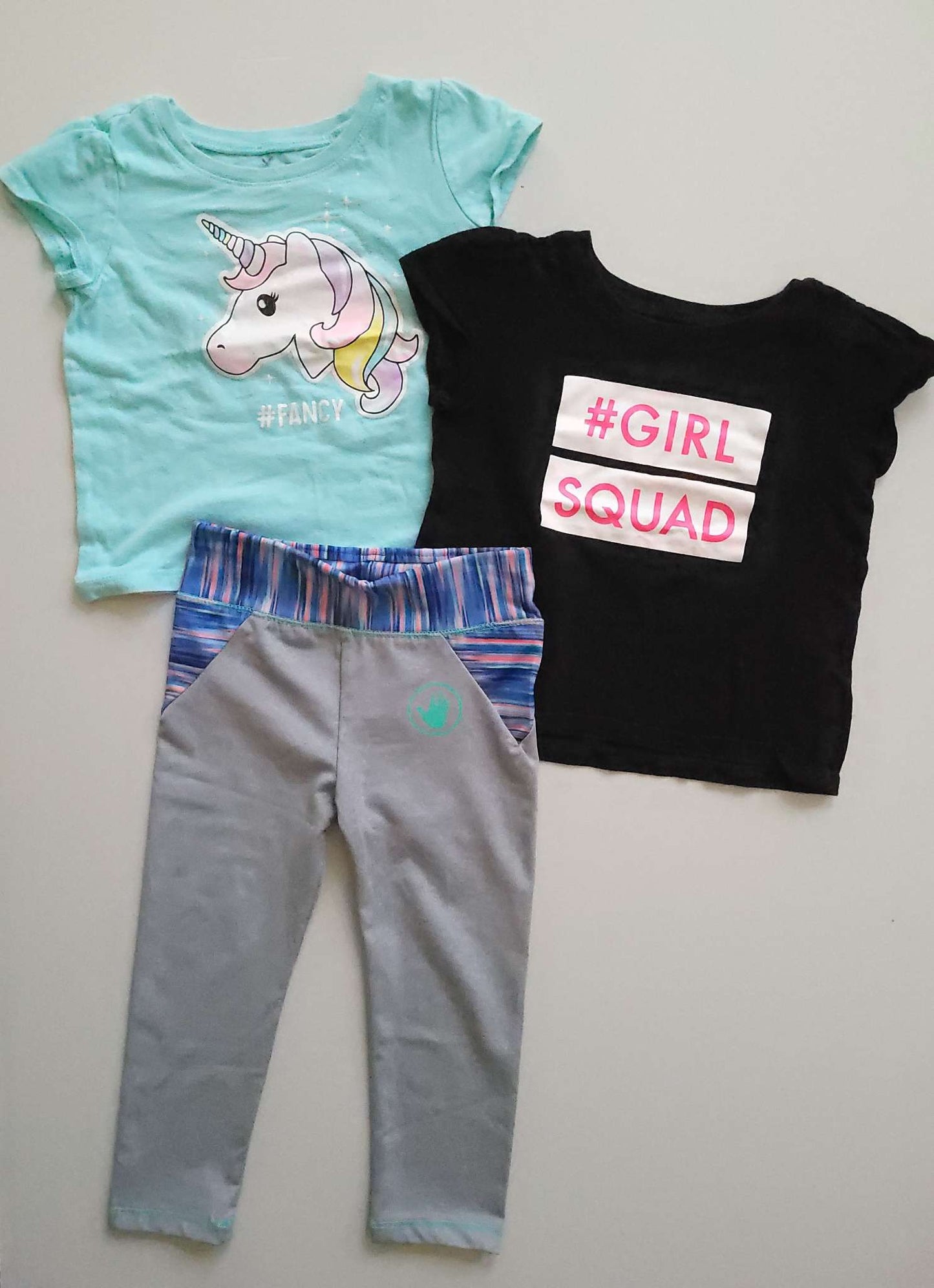 Set of 2 t-shirts with capris, Kids 24 Month (18-24M)