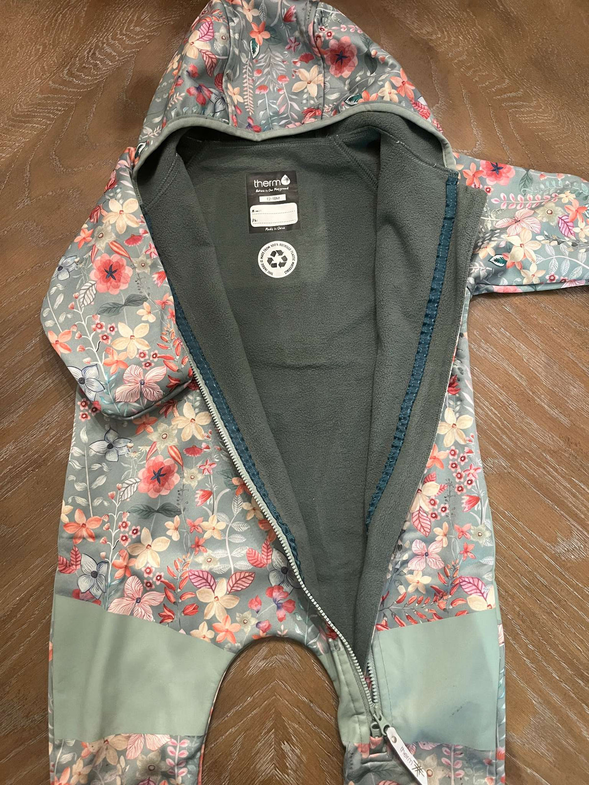 all weather flees onesie , Kids 18 Month (12-18M)