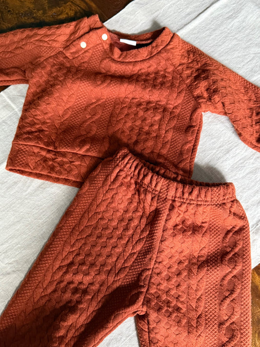 Matching sweater set (9-12 mos) / Perfect 🍁fall outfit, Kids 12 Month (9-12M)