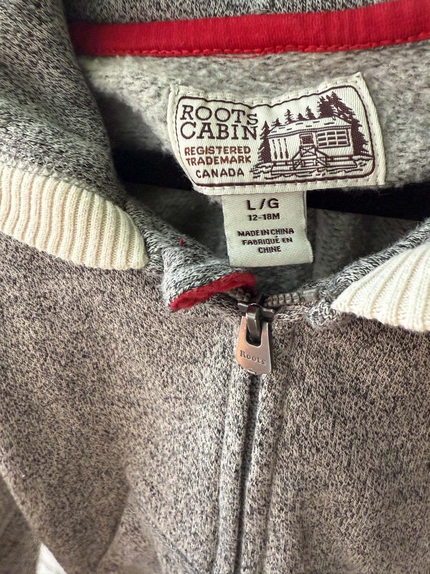 Roots Cabin hoodie (12-18 mos) , Kids 18 Month (12-18M)