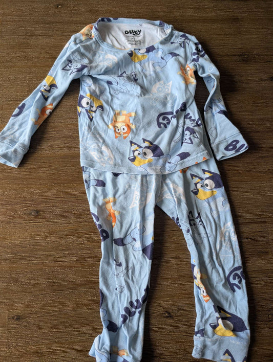 Bluey pjs, Kids 5/5T (extra small)