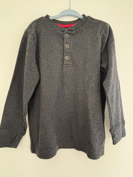 Tommy Bahamas Long Sleeve Grey Henley
