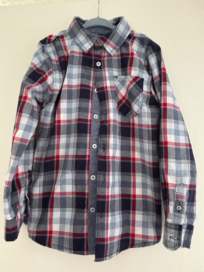 Ben Sherman - plaid long sleeve size 7, Kids 7