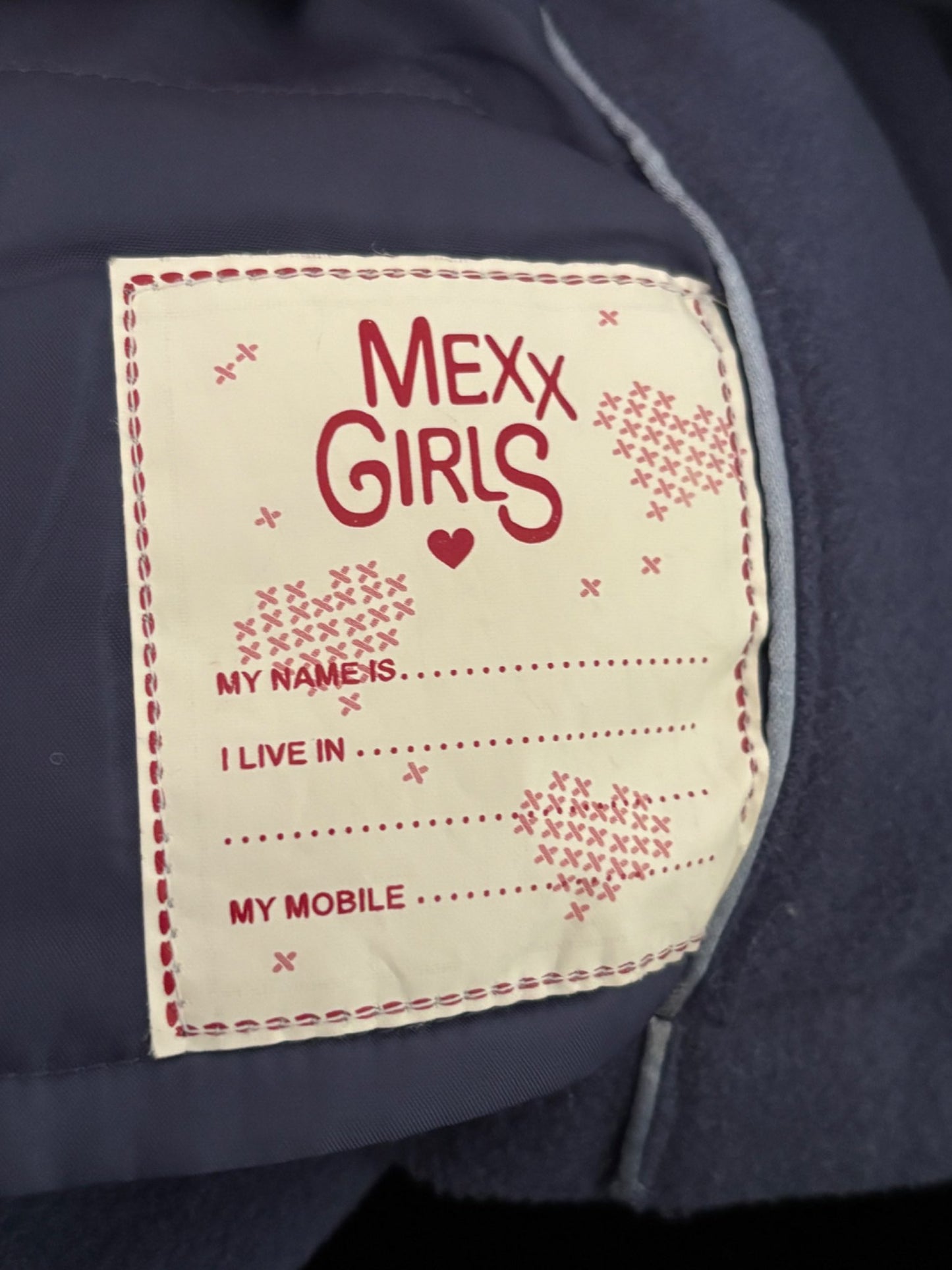 Mexx girls fleece coat - size 11-12, Kids 12