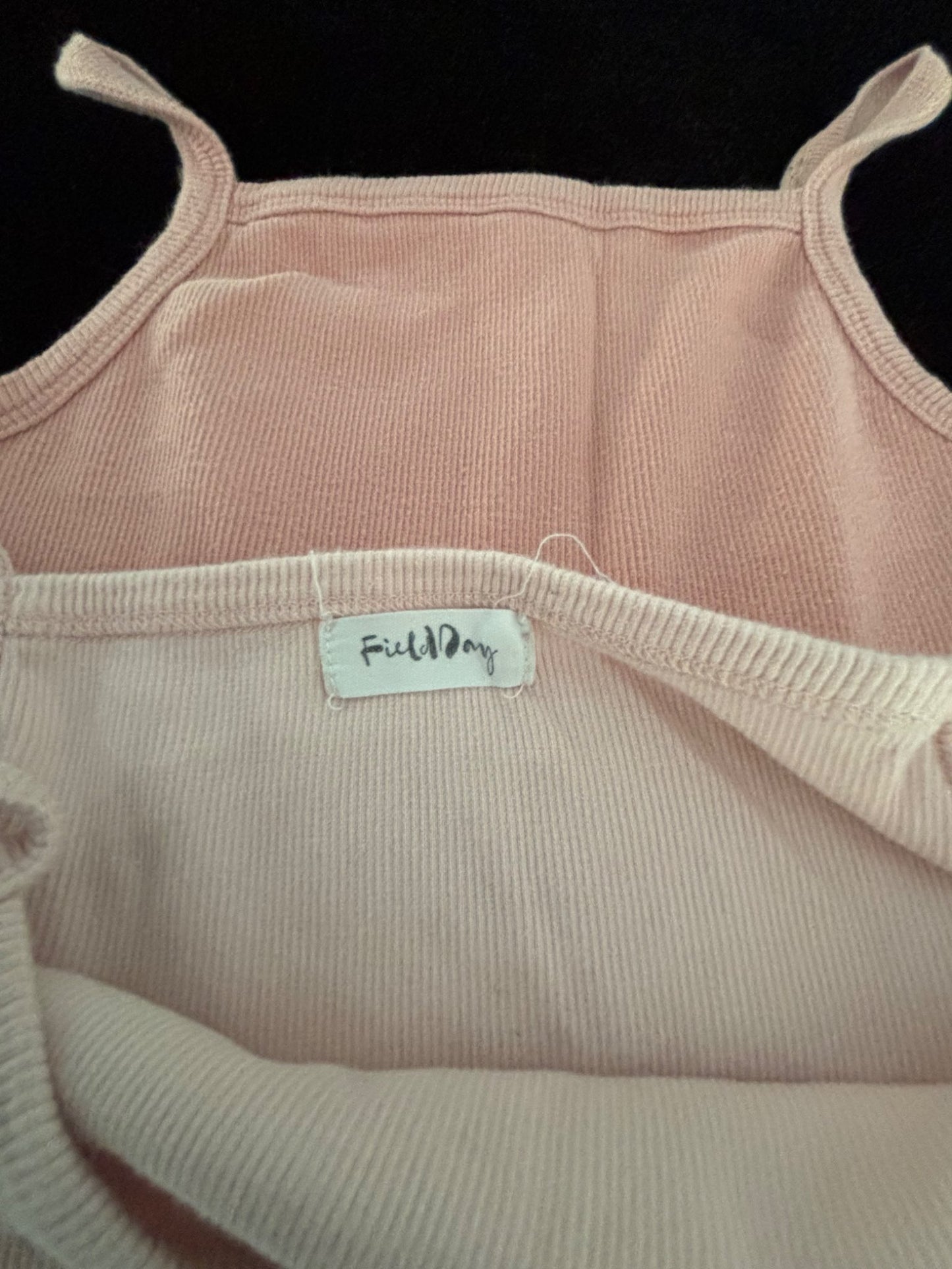 Field Day - size 7-8 ribbed tanks x2, Kids 7