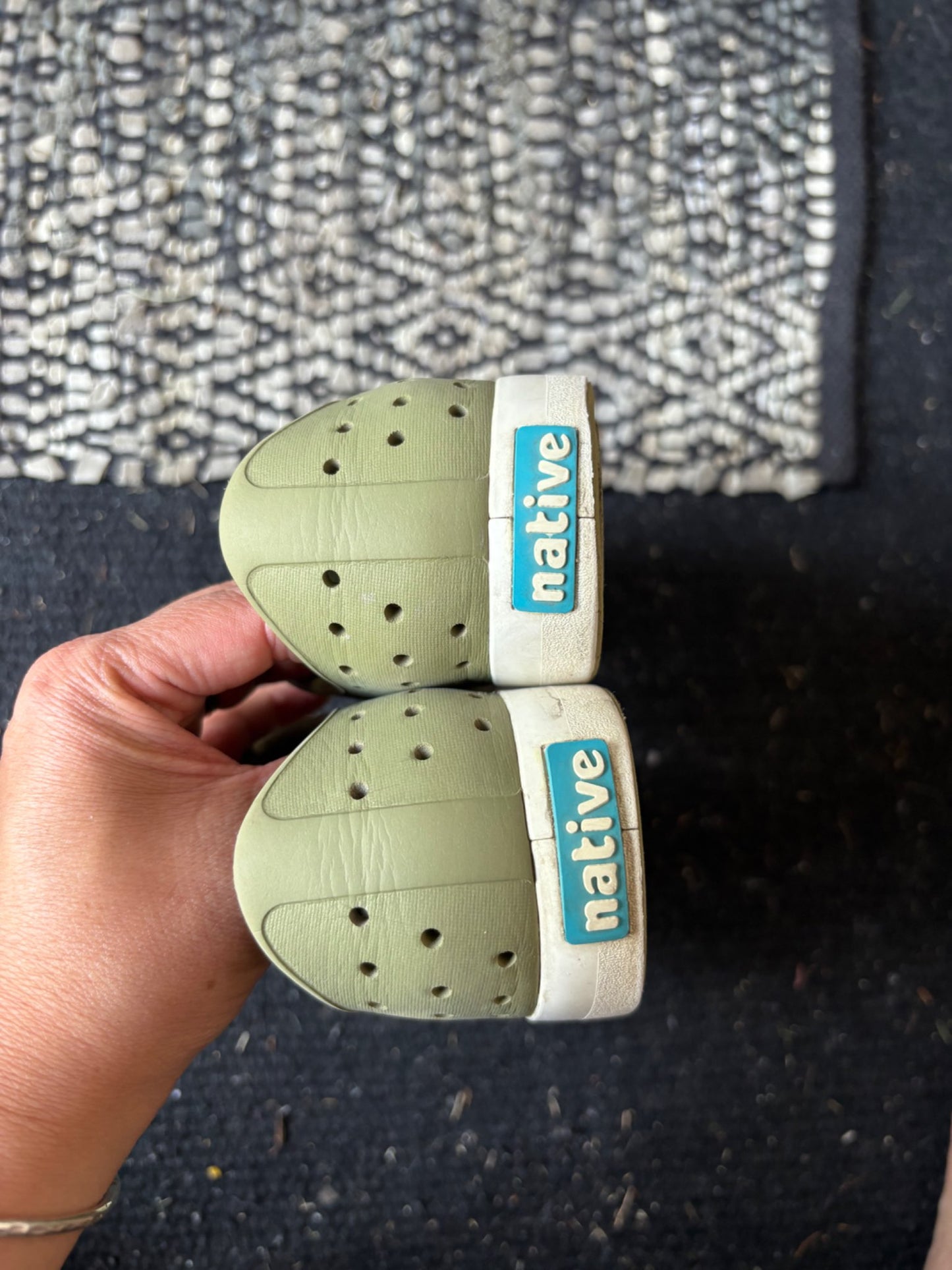 Native Brand - Olive shoes , Shoes 3 (Kids:4-8yr)