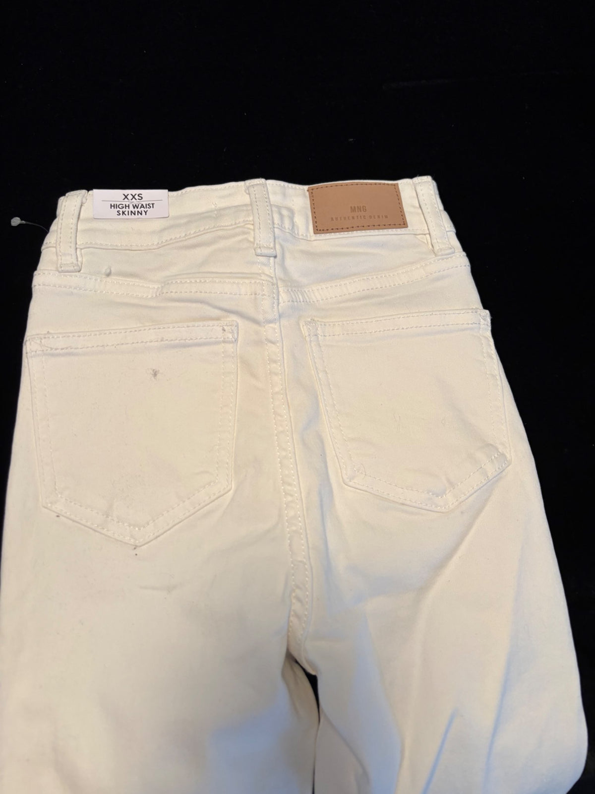 Mango xxs white slim fit pants, Kids 12