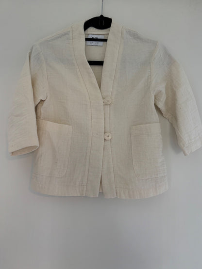 Zara - Muslin feel sweater white/cream, Kids 7