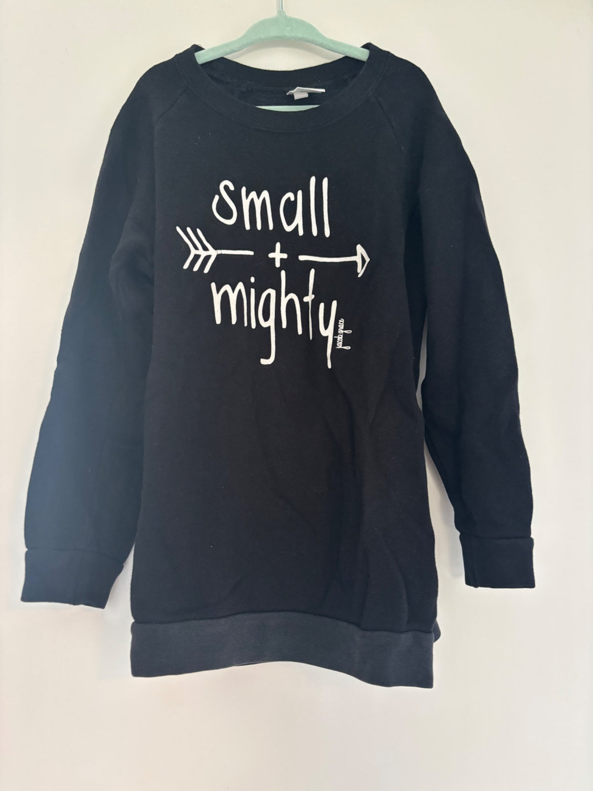 Small & Mighty sweatshirt - size 6, Kids 6/6X