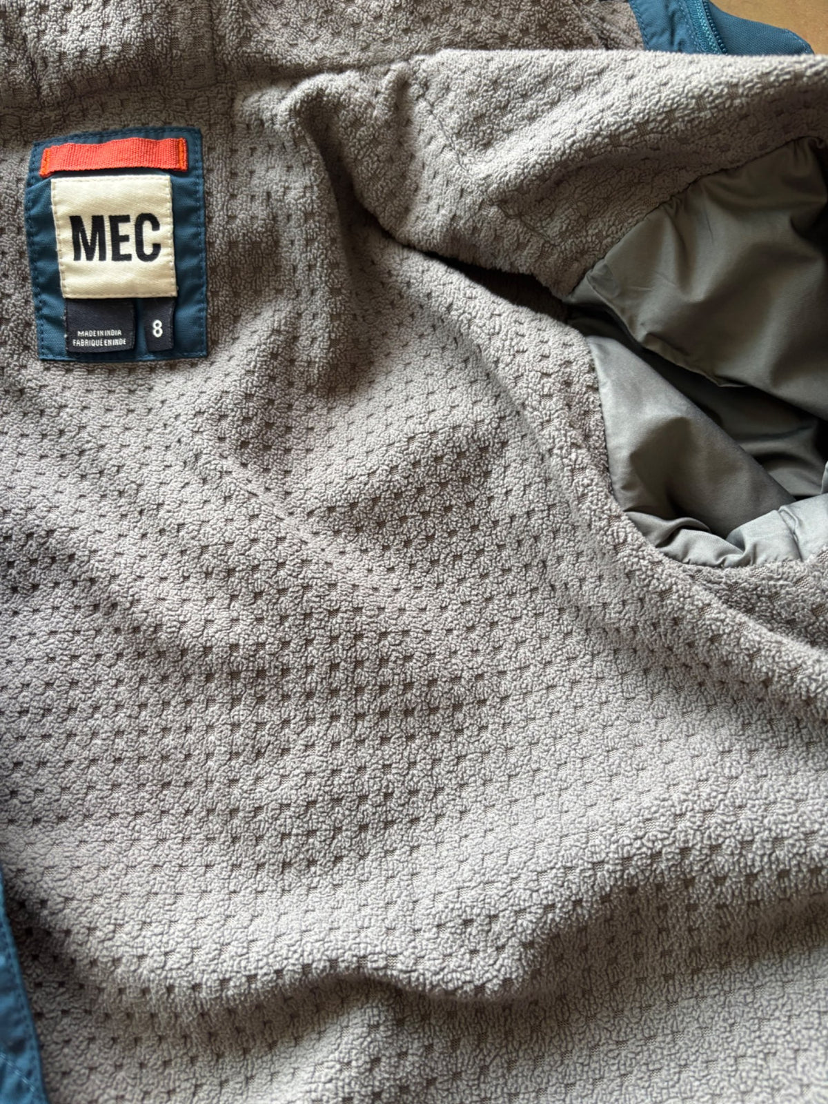 MEC coat (spring/fall/early winter), Kids 8