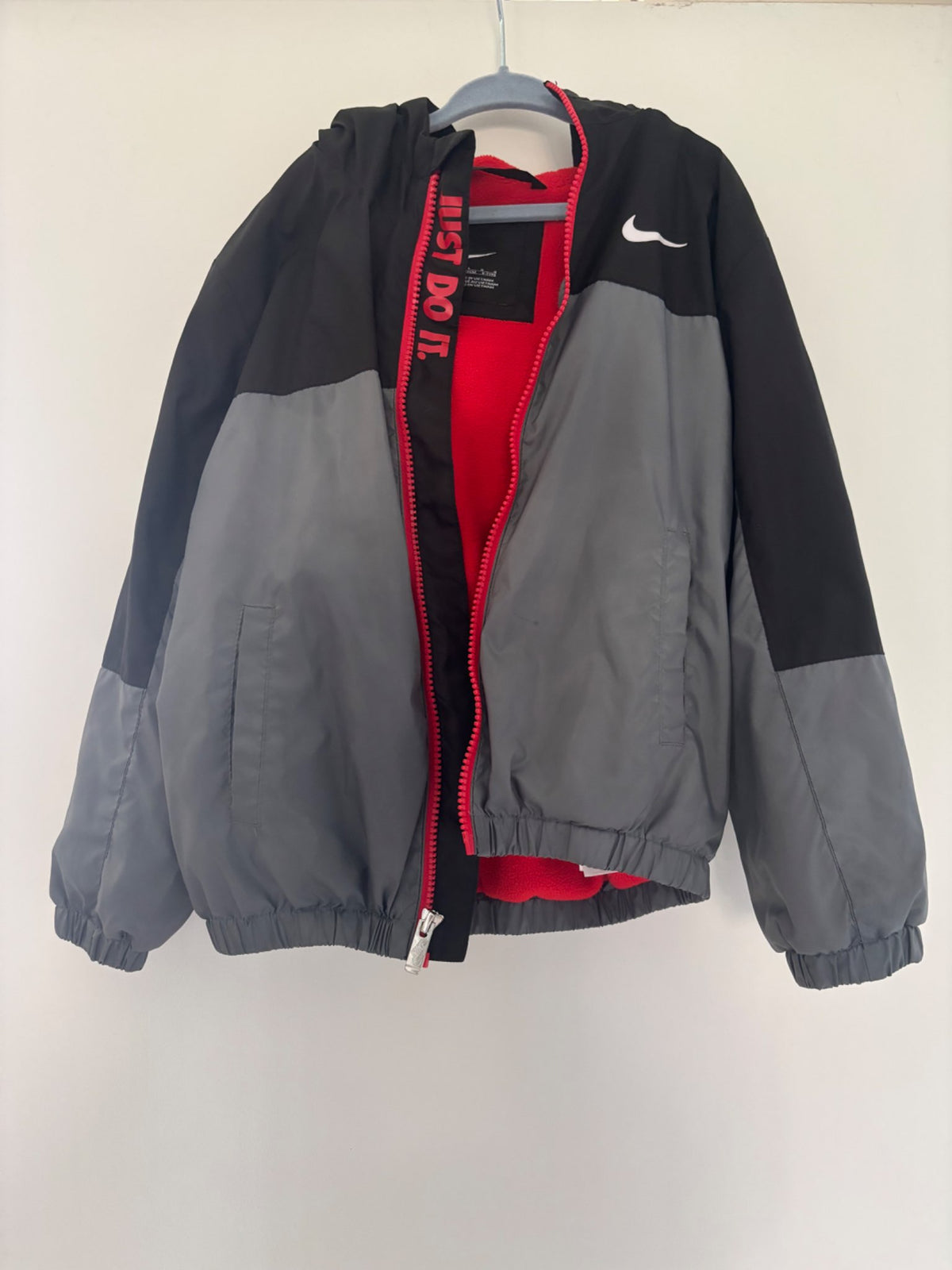 Nike - full fleece lined jacket, Kids 6/6X