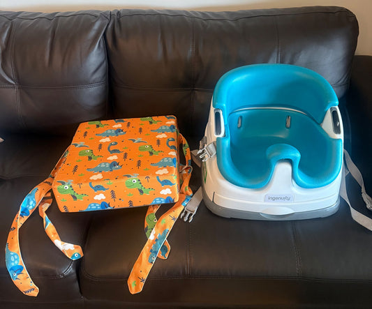Booster chair with removable tray & cushion