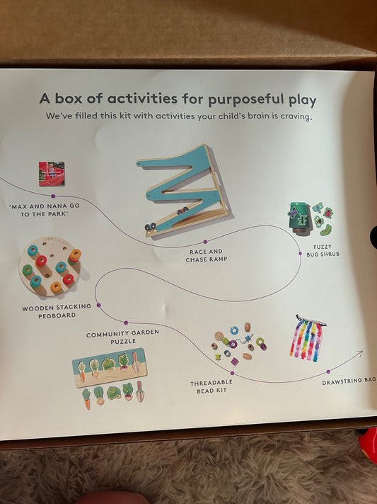 Lovevery kit, 16-18 mos