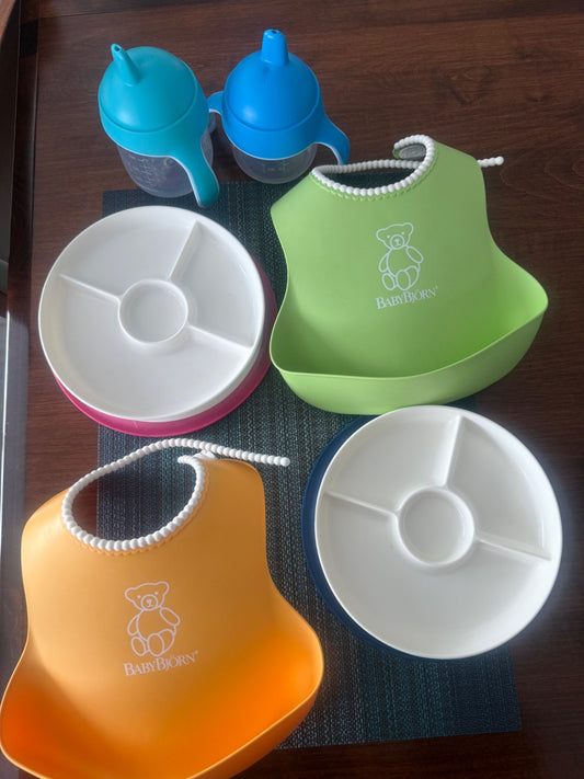 Baby feeding set