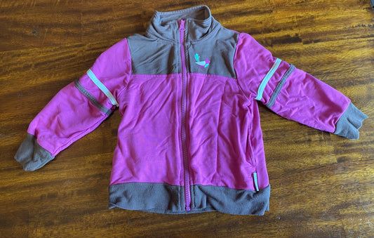 3T-4T silk berry zip up , Kids 4/4T