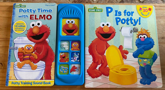 Sesame Street Potty Training Books