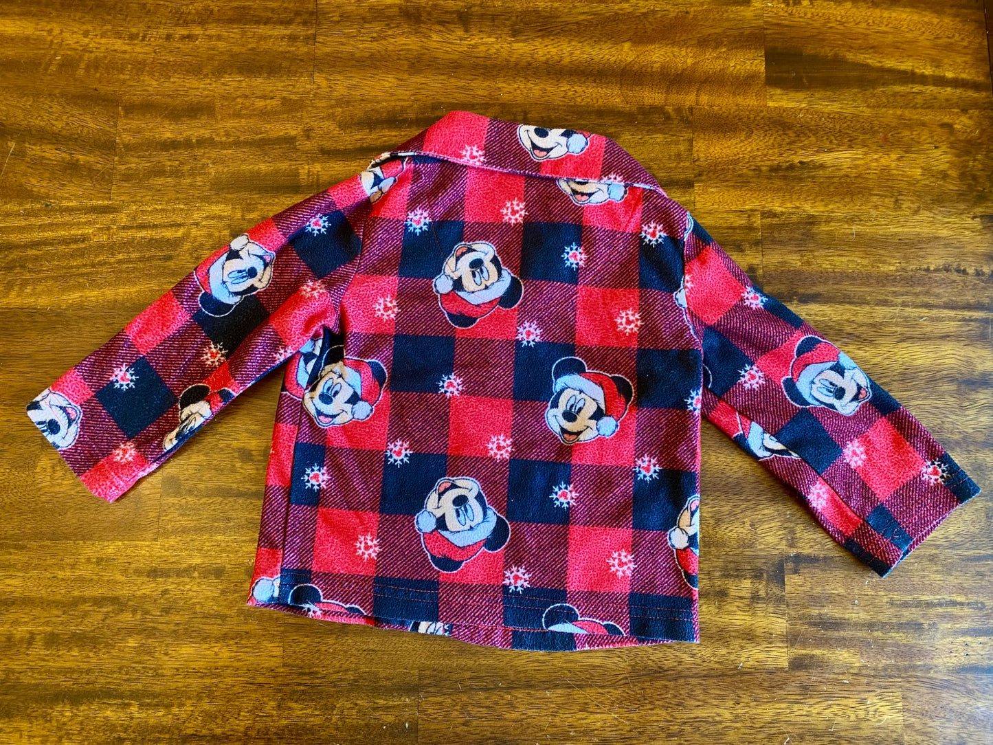 2T Mickey Christmas Santa PJS