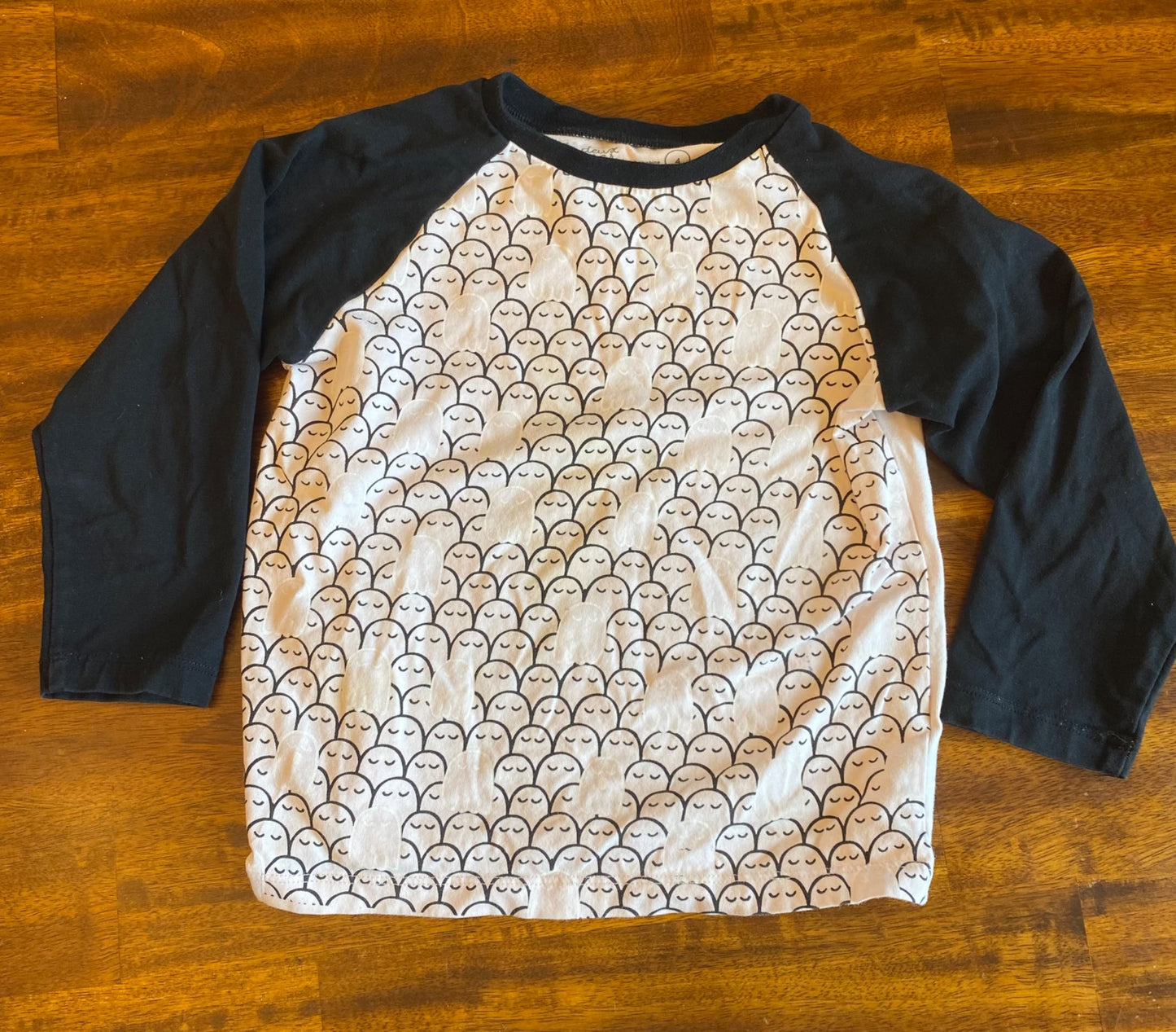 4T Glow in dark ghost shirt , Kids 4/4T