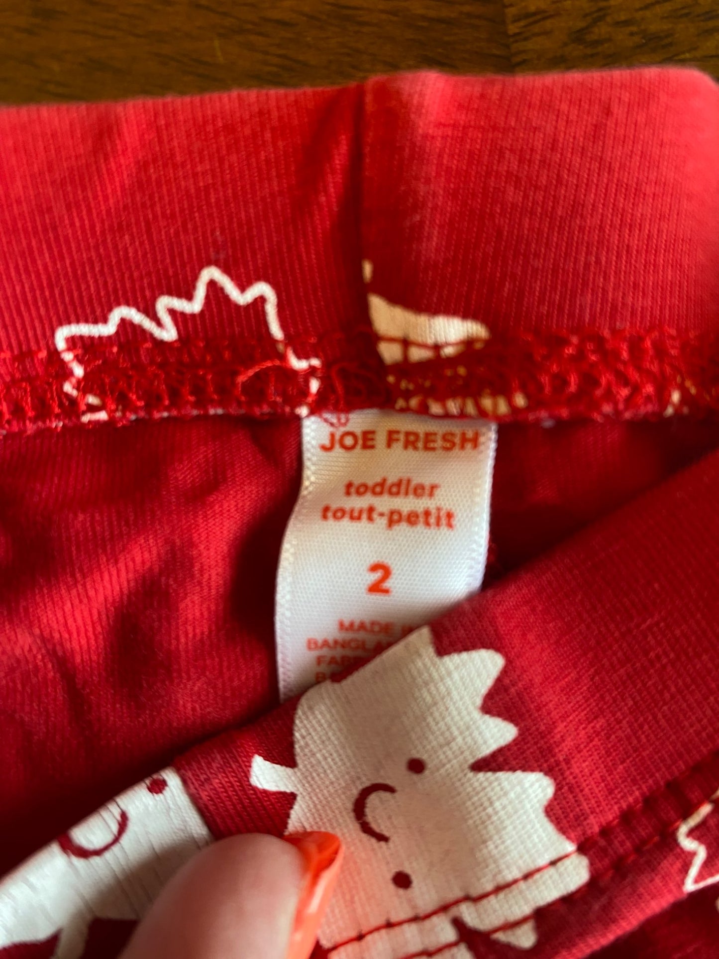 2T Canada Day flag shorts , Kids 2T