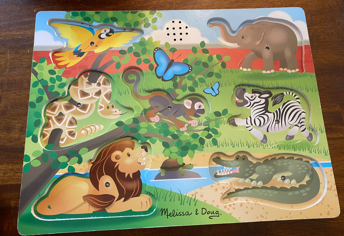 Melissa & Doug At the Zoo Sound Puzzle