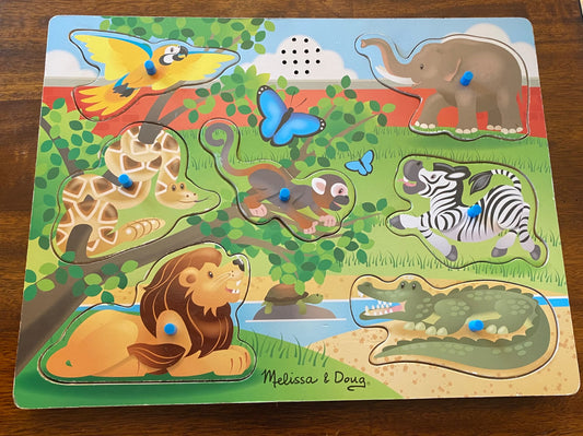 Melissa & Doug At the Zoo Sound Puzzle