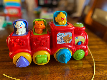 Vtech Roll & Surprise Animal Train with sounds