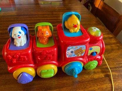 Vtech Roll & Surprise Animal Train with sounds