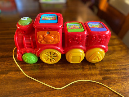 Vtech Roll & Surprise Animal Train with sounds