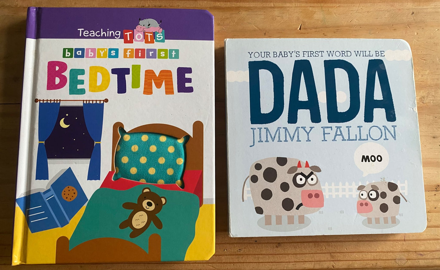 Book bundle: Baby’s First Word Will Be Dada & Baby’s First Bedtime