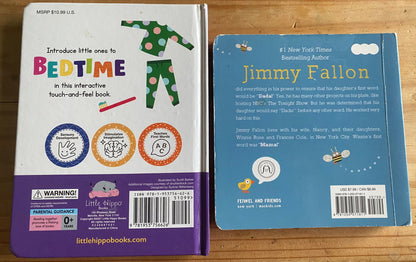 Book bundle: Baby’s First Word Will Be Dada & Baby’s First Bedtime