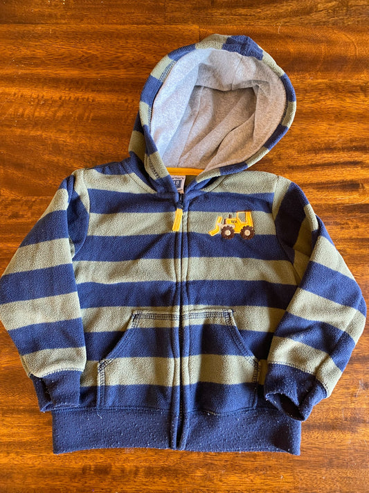 18mth digger hoodie