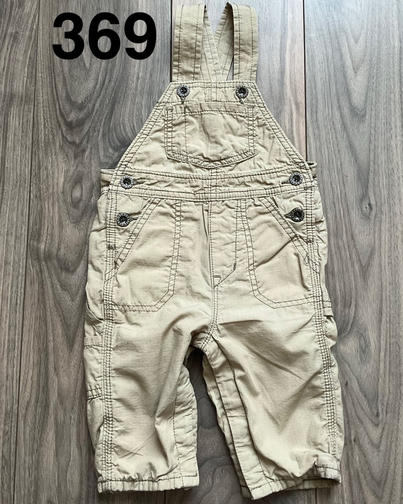 Baby Gap Kakhi Overalls 3-6 Months, Kids 6 Month (3-6M)