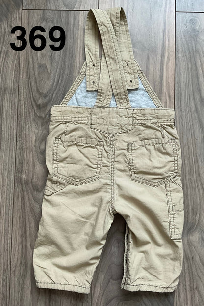 Baby Gap Kakhi Overalls 3-6 Months, Kids 6 Month (3-6M)