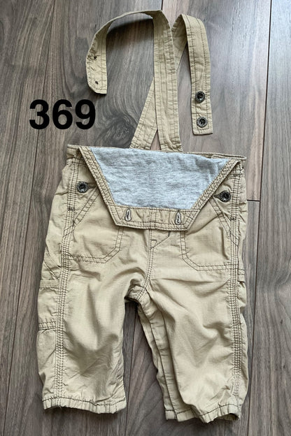 Baby Gap Kakhi Overalls 3-6 Months, Kids 6 Month (3-6M)