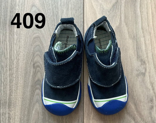 Navy Blue Ankle Shoes, Shoes 7 (Walkers:12-24 mth)