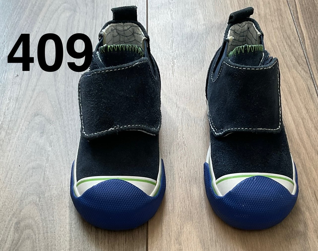 Navy Blue Ankle Shoes, Shoes 7 (Walkers:12-24 mth)