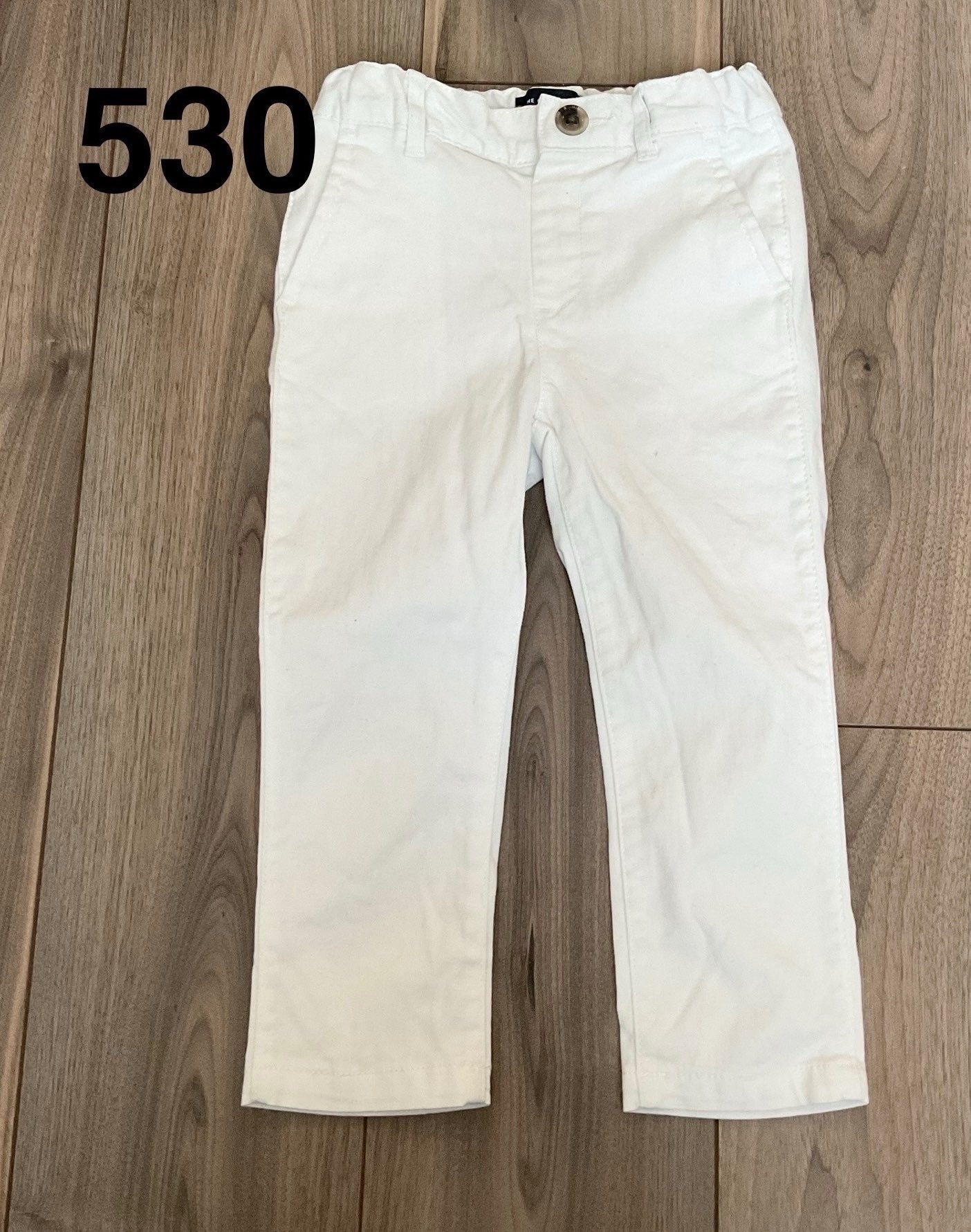 Boys White chino pants 2T, Kids 2T